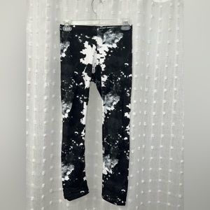 Full length cotton leggings girls large (10-12)